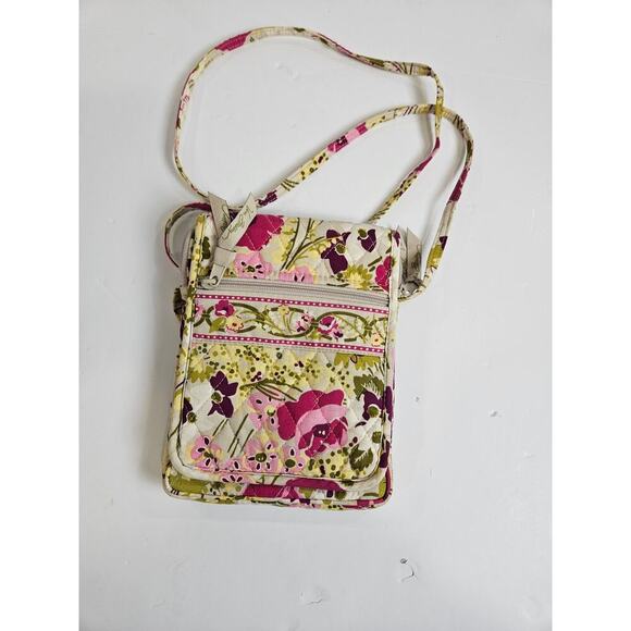 Vera Bradley Mini Hipster Make Me Floral Crossbody Purse - Picture 1 of 5